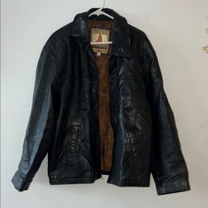 Classic Black Leather Jacket